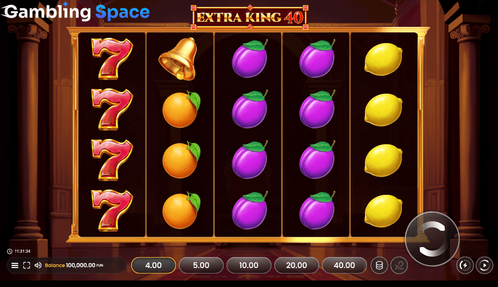 Extra King 40 – Screenshot 1