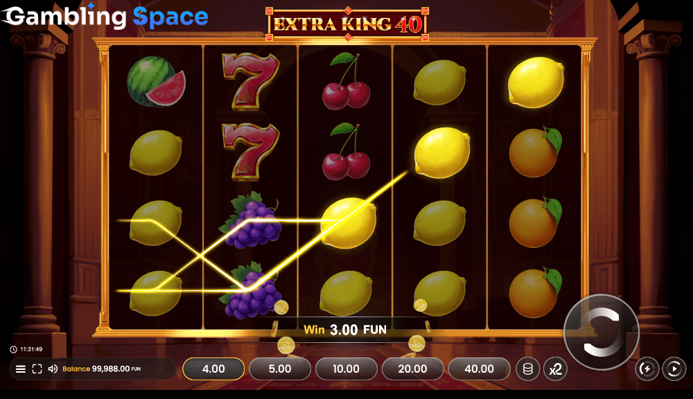 Extra King 40 – Screenshot 4
