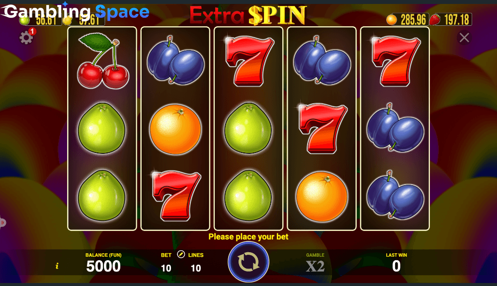 Extra Spin – Screenshot 1