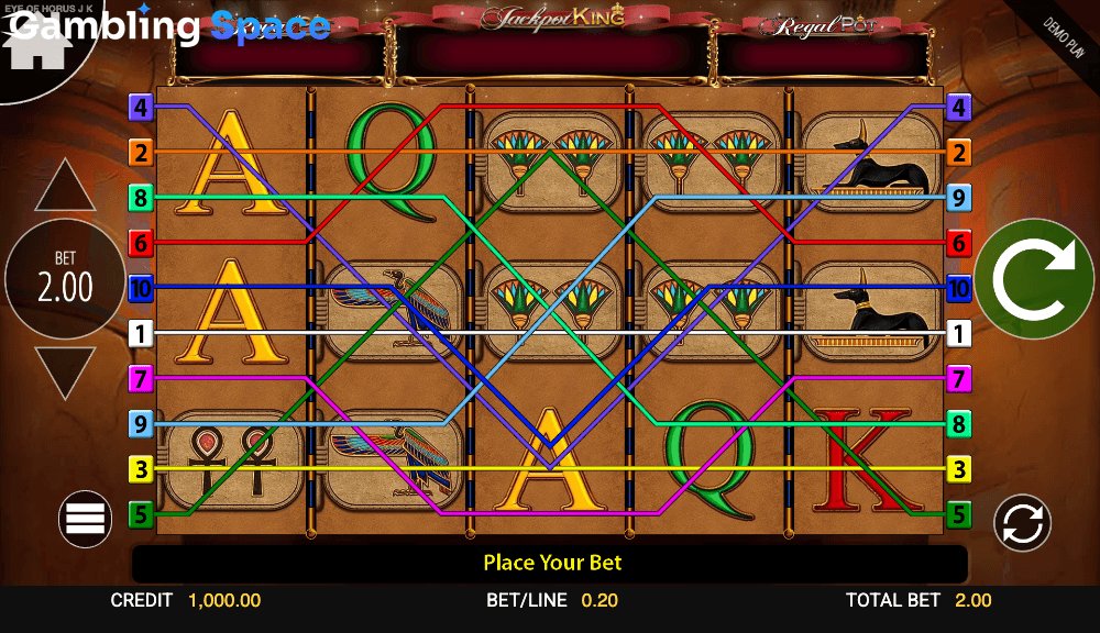 Eye Of Horus Jackpot King – Screenshot 2