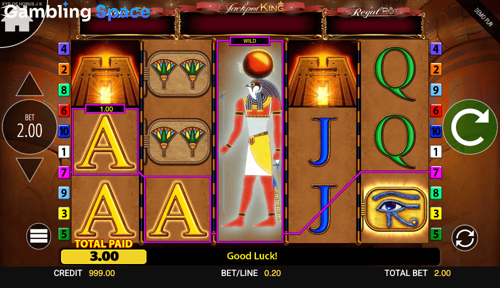 Eye Of Horus Jackpot King – Screenshot 5