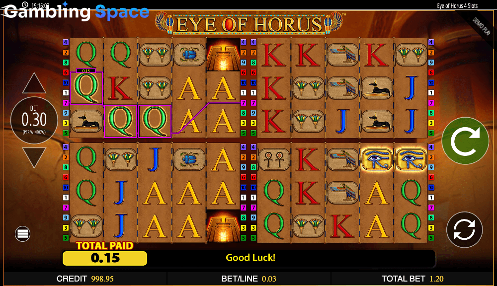 Eye Of Horus Power 4 Slots – Screenshot 5