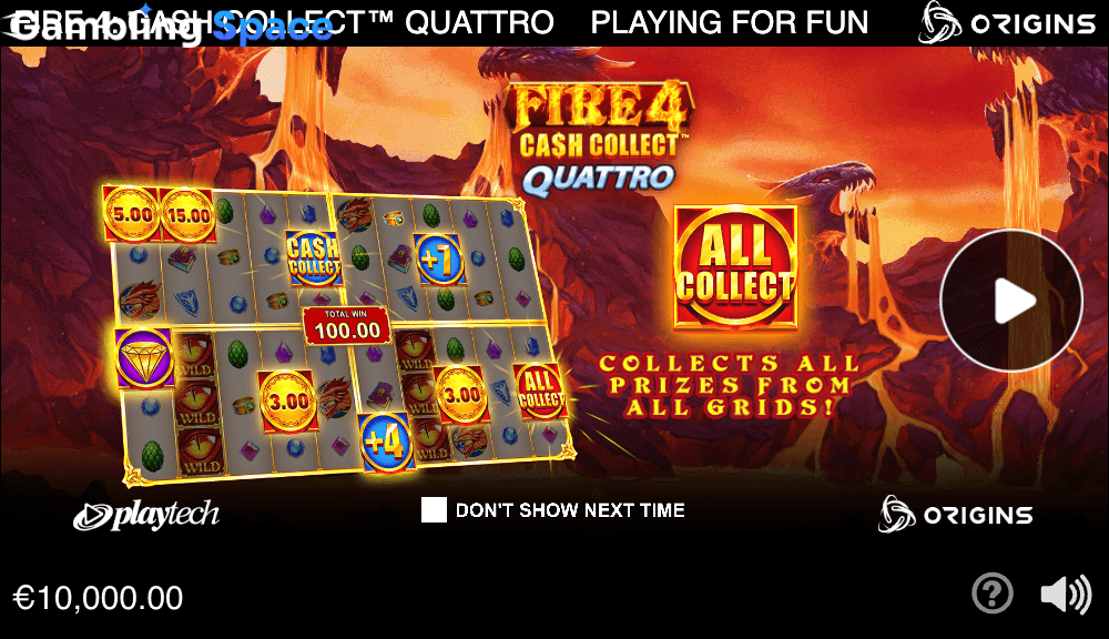 Fire 4: Cash Collect Quattro – Screenshot 1