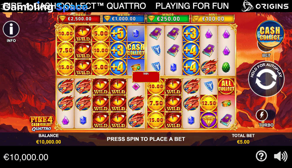 Fire 4: Cash Collect Quattro – Screenshot 2