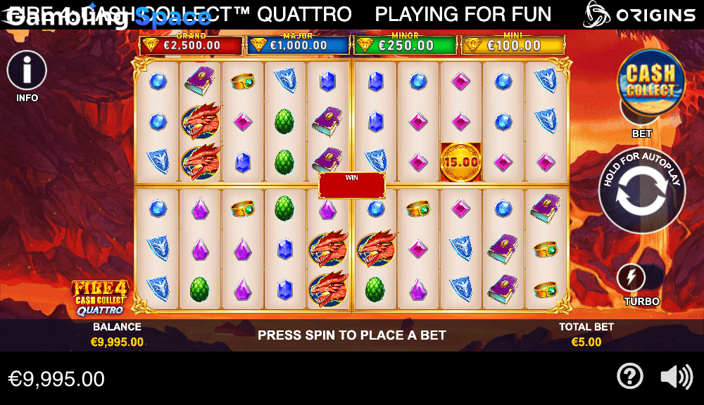 Fire 4: Cash Collect Quattro – Screenshot 3