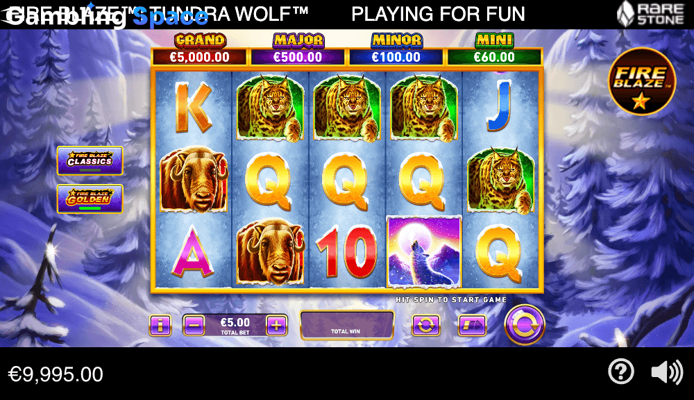 Fire Blaze Golden: Tundra Wolf – Screenshot 3