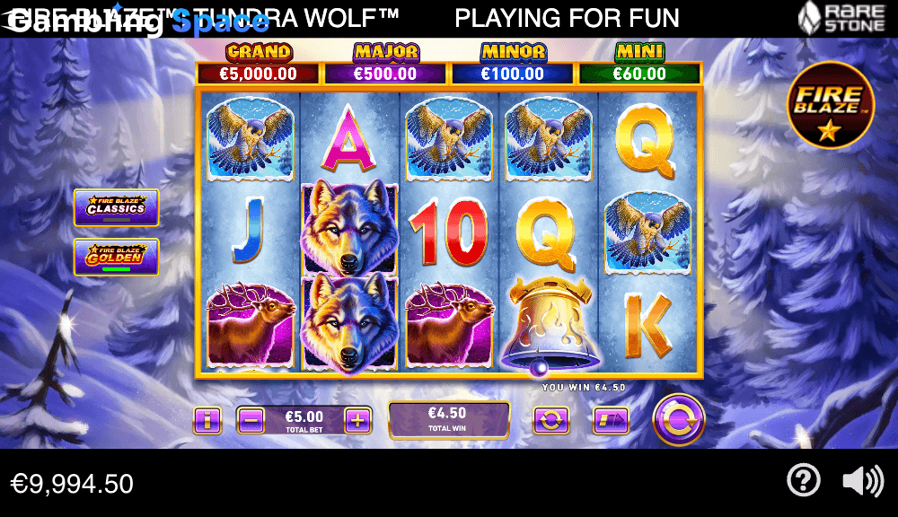 Fire Blaze Golden: Tundra Wolf – Screenshot 4