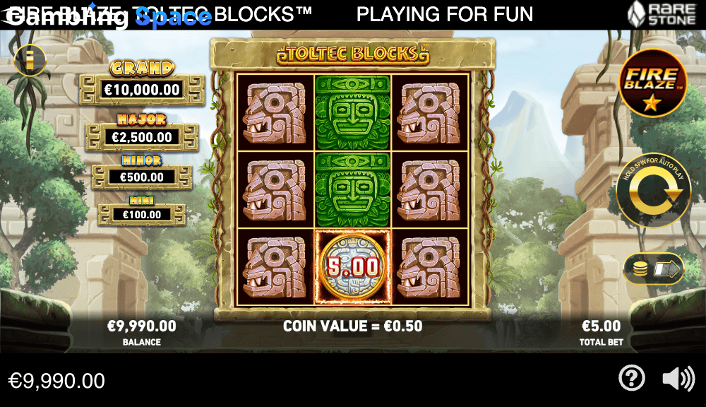 Fire Blaze Toltec Blocks – Screenshot 4