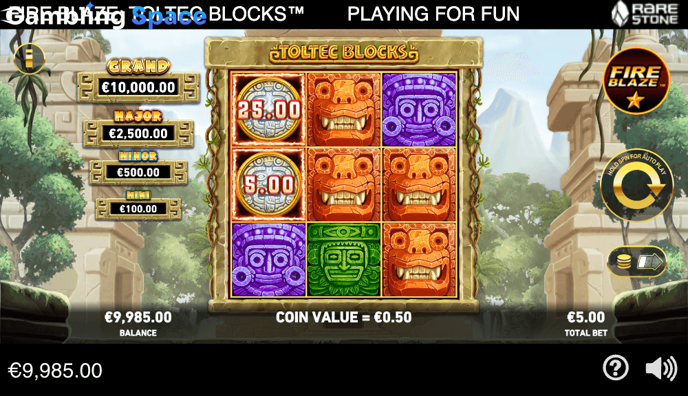 Fire Blaze Toltec Blocks – Screenshot 5
