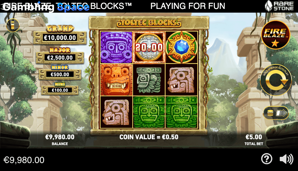 Fire Blaze Toltec Blocks – Screenshot 6