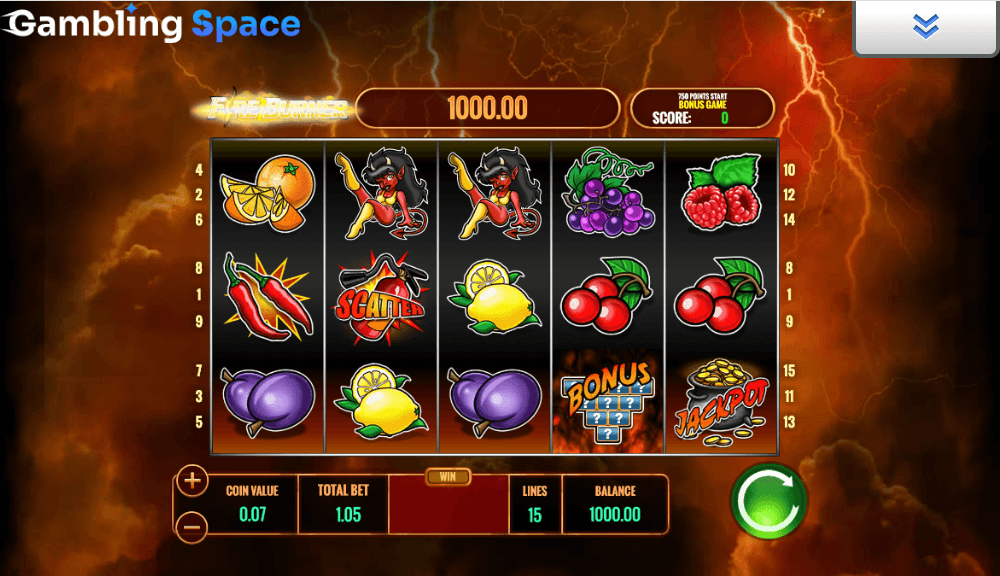 Fire Burner Slot – Screenshot 1