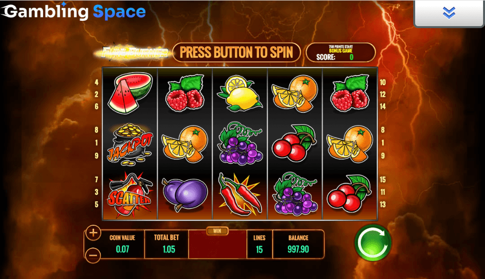 Fire Burner Slot – Screenshot 3