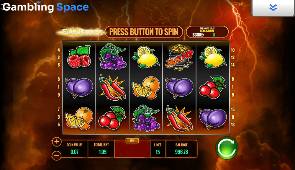 Fire Burner Slot – Screenshot 5
