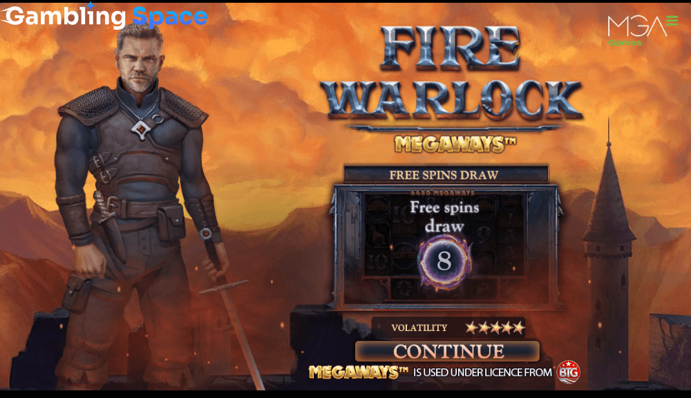 Fire Warlock Megaways – Screenshot 1