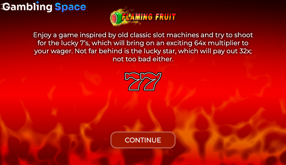 Flaming Fruit – Screenshot 1