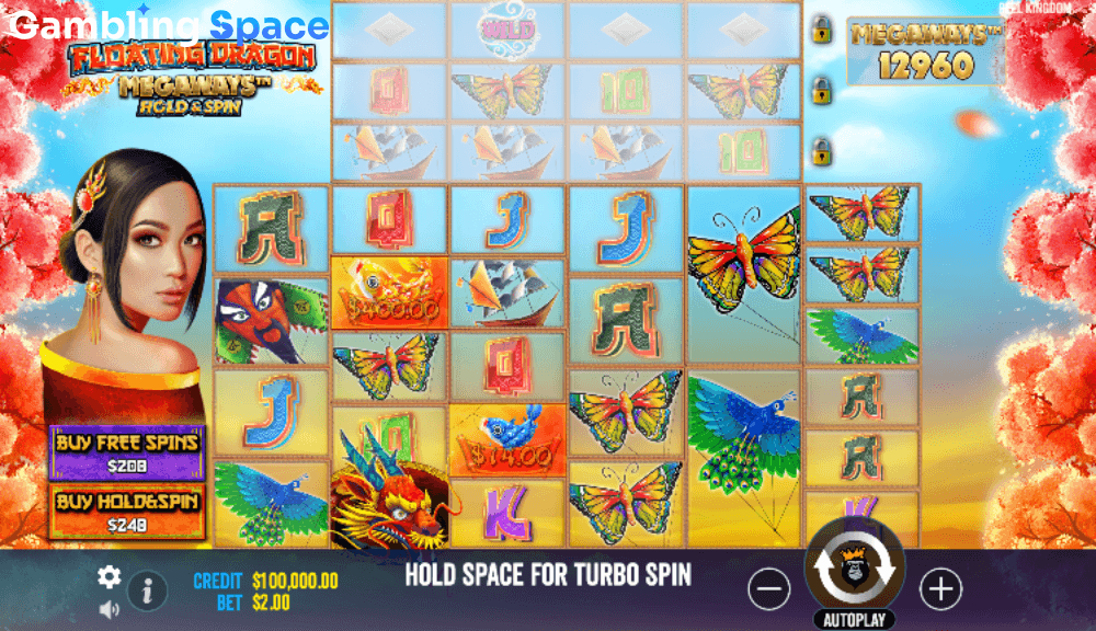 Floating Dragon Megaways – Screenshot 2