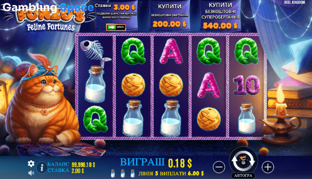 Fonzo's Feline Fortunes – Screenshot 5
