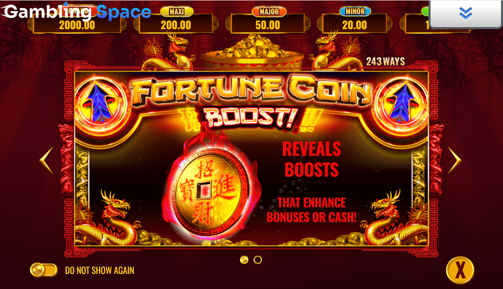 Fortune Coin Boost Fixed Jackpot – Screenshot 1