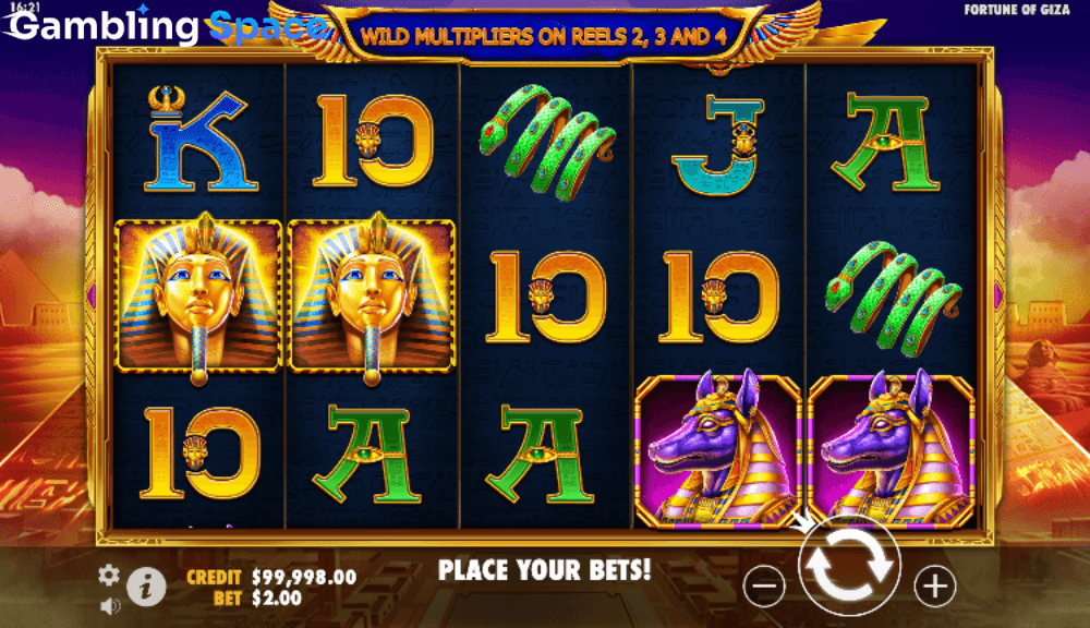 Fortune of Giza – Screenshot 2