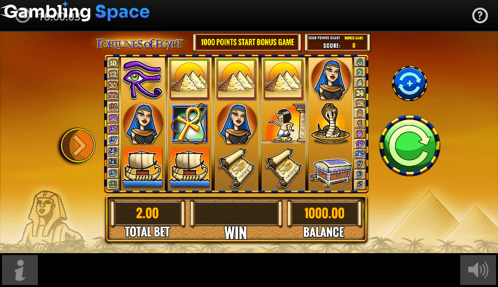 Fortunes of Egypt – Screenshot 1
