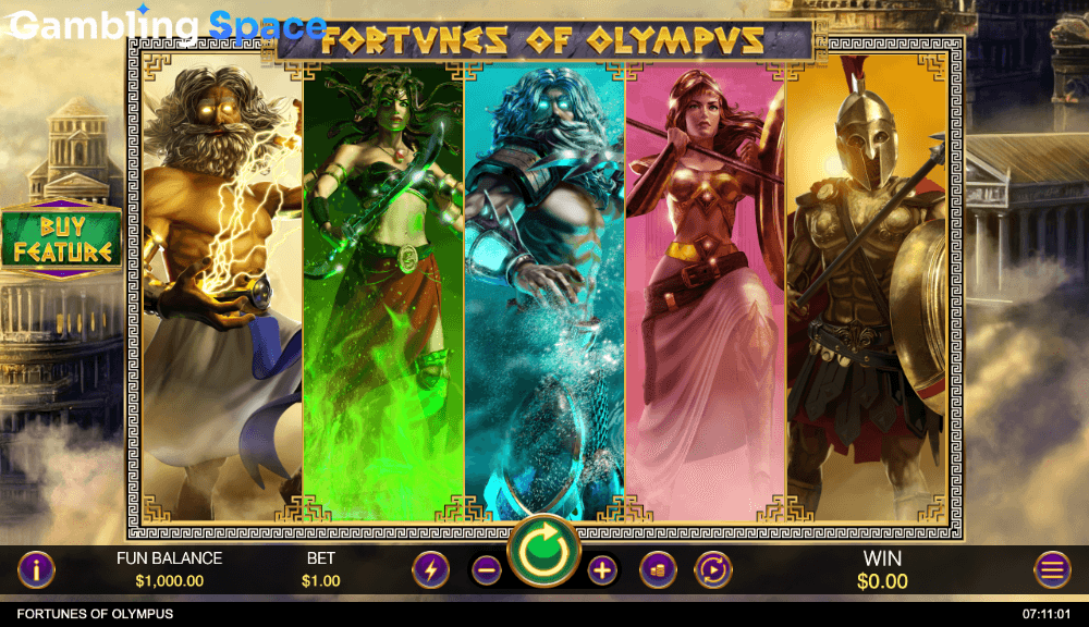 Fortunes of Olympus – Screenshot 1