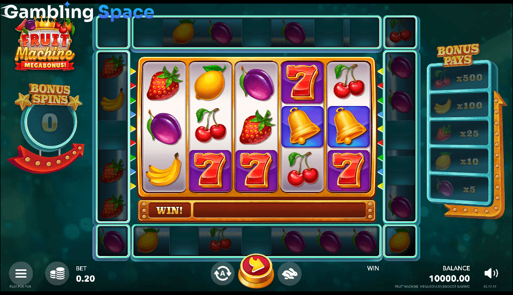Fruit Machine Mega Bonus – Screenshot 1