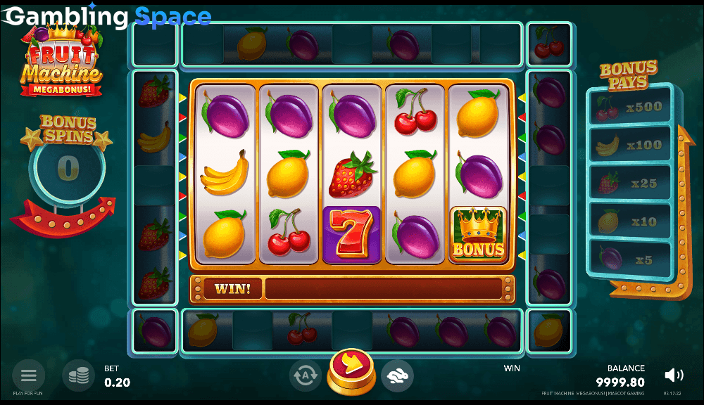 Fruit Machine Mega Bonus – Screenshot 2