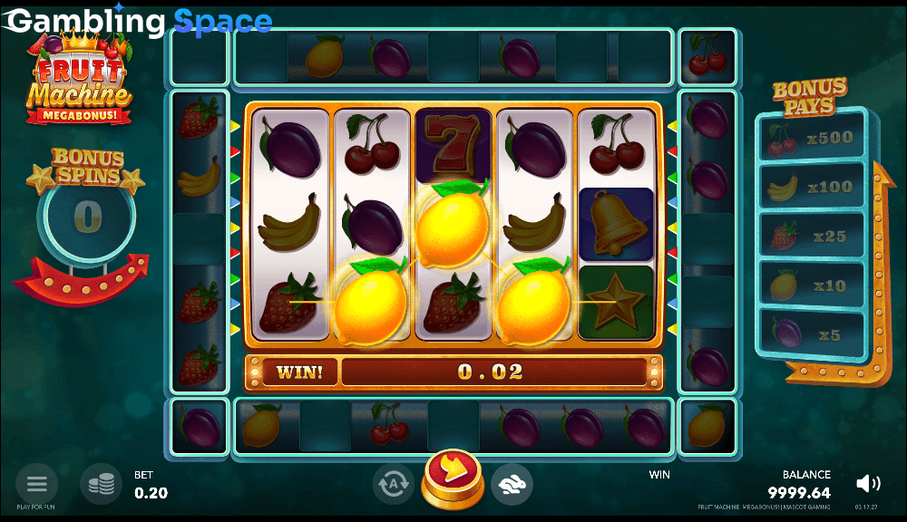 Fruit Machine Mega Bonus – Screenshot 3