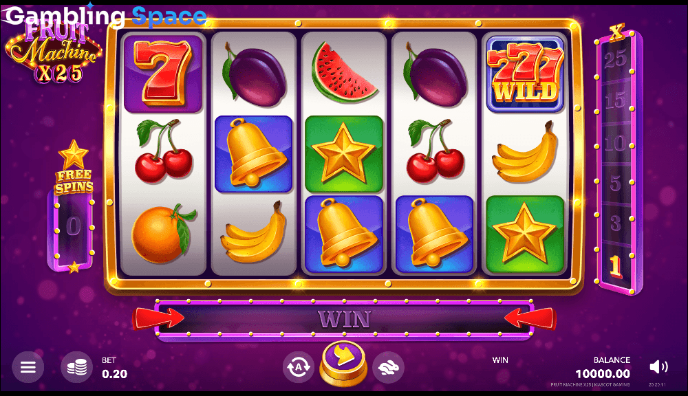 Fruit Machine X25 – Screenshot 1