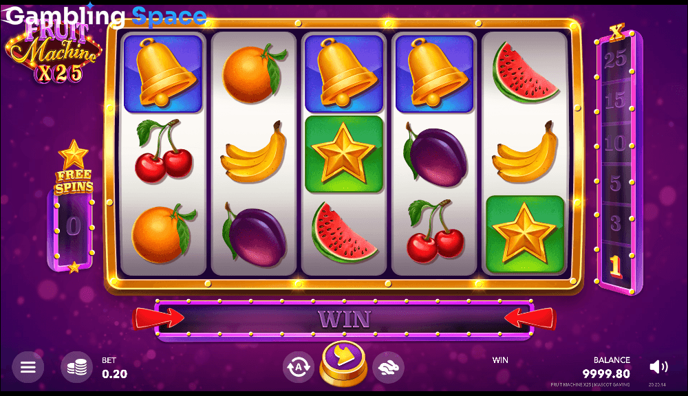 Fruit Machine X25 – Screenshot 2