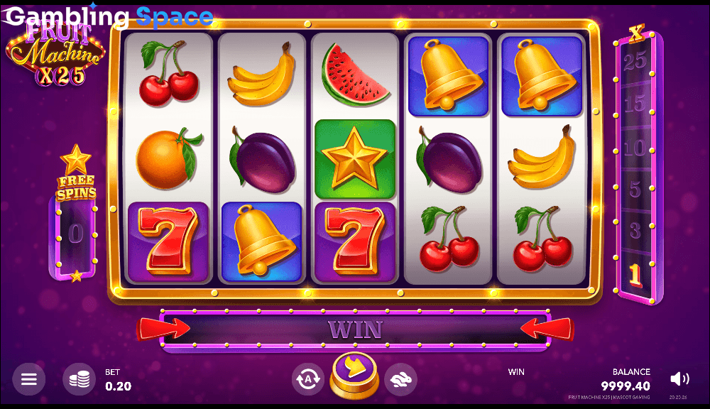 Fruit Machine X25 – Screenshot 4