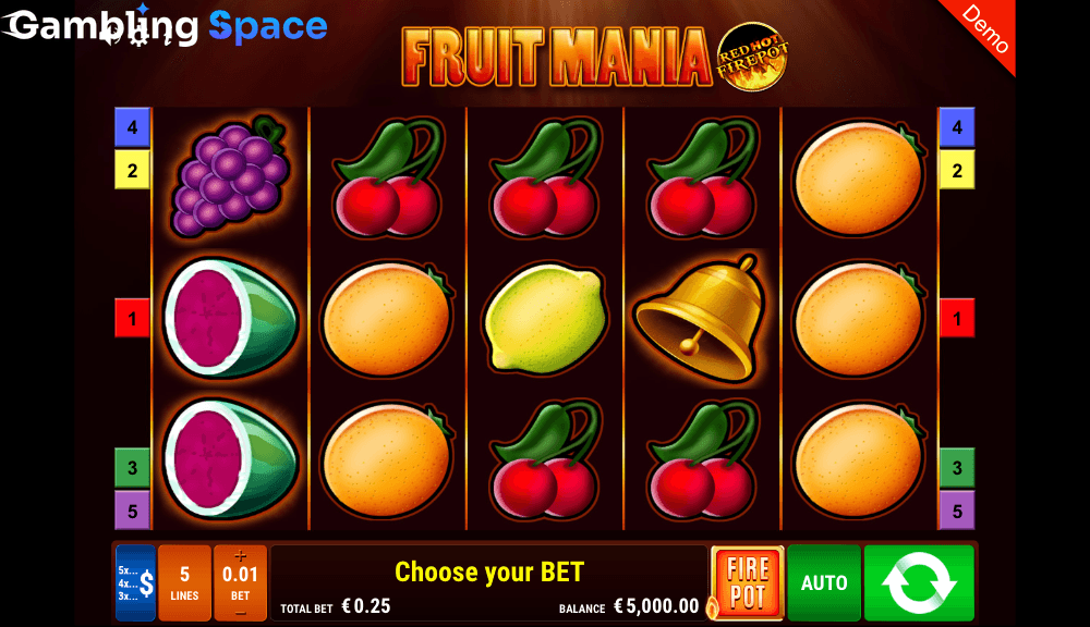 Fruit Mania Red Hot Firepot – Screenshot 2