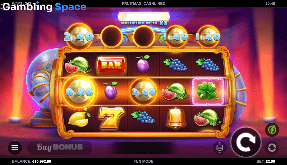 FruitMax Cashlinez – Screenshot 6