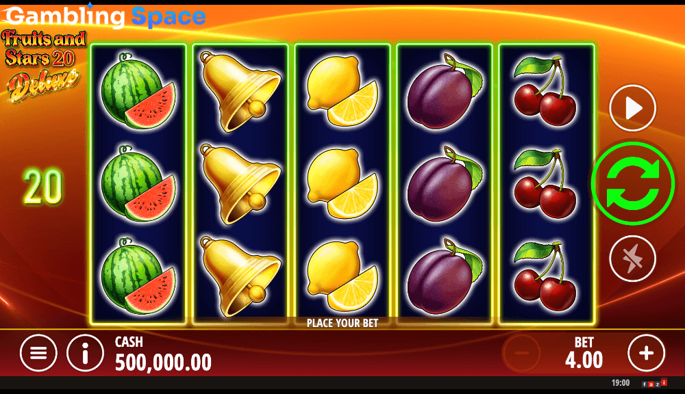 Fruits and Stars 20 Deluxe – Screenshot 2