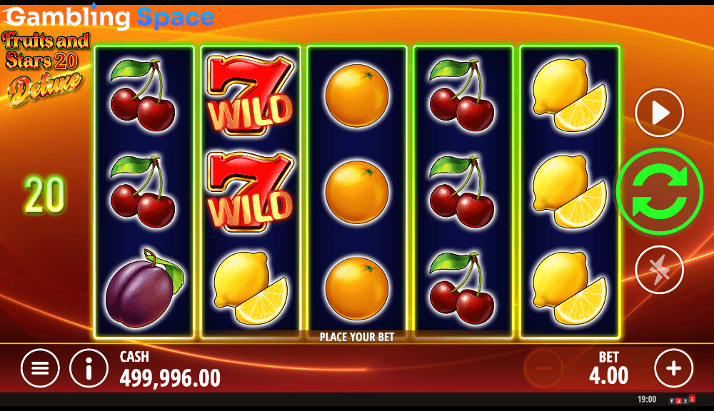 Fruits and Stars 20 Deluxe – Screenshot 3