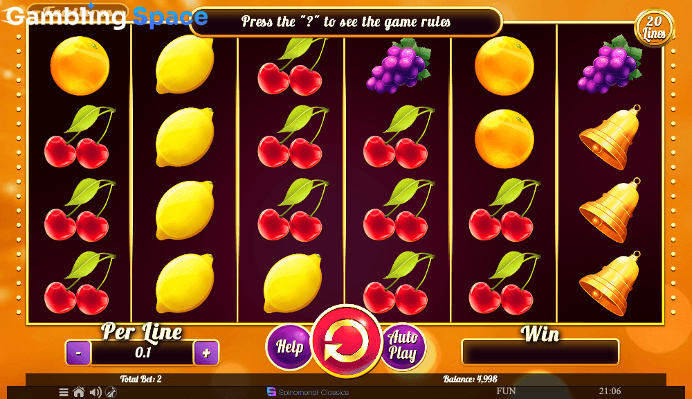 Fruits Collection â€“ 20 Lines – Screenshot 2