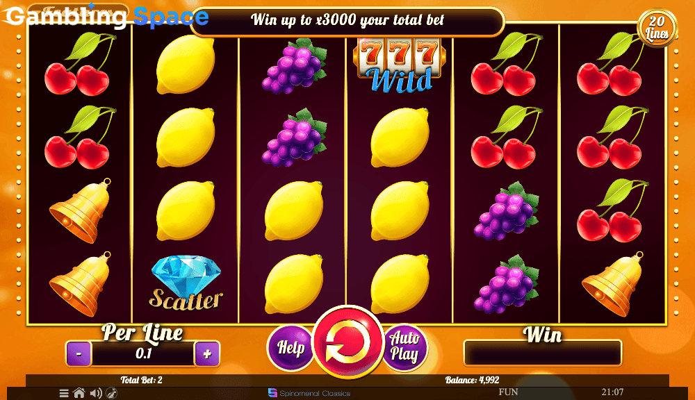 Fruits Collection â€“ 20 Lines – Screenshot 5