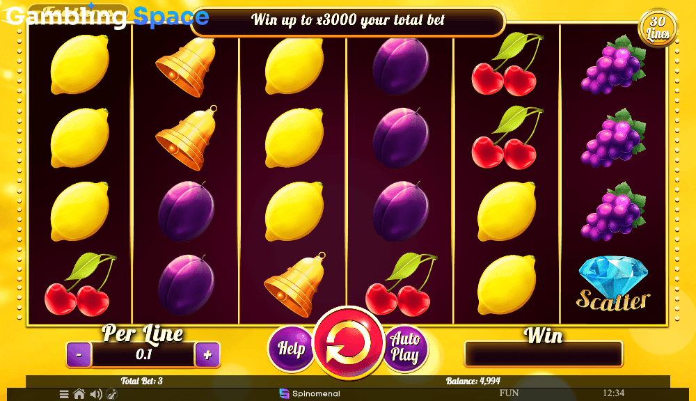 Fruits Collection â€“ 30 Lines – Screenshot 3