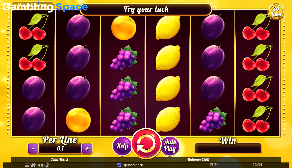 Fruits Collection â€“ 30 Lines – Screenshot 4