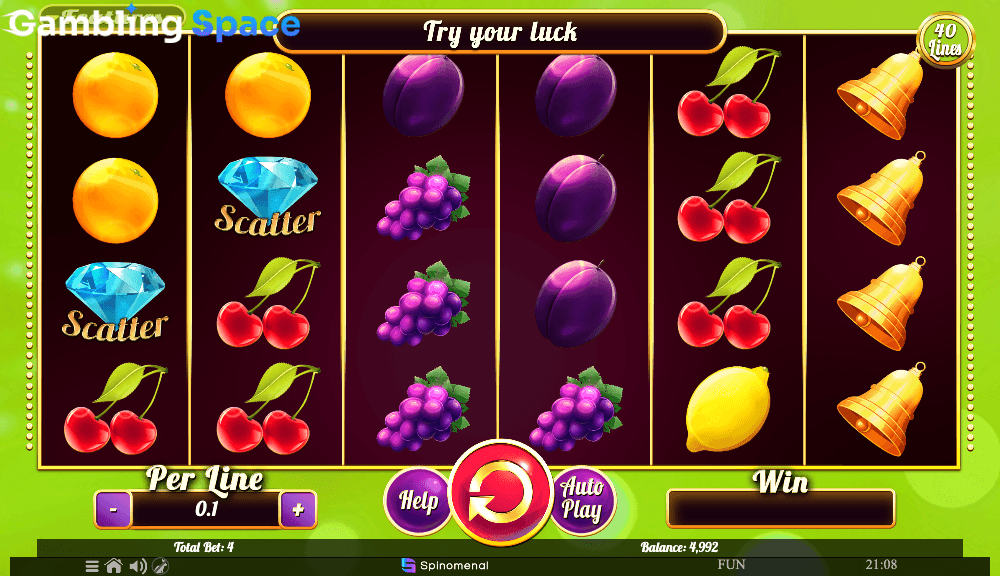 Fruits Collection â€“ 40 Lines – Screenshot 3
