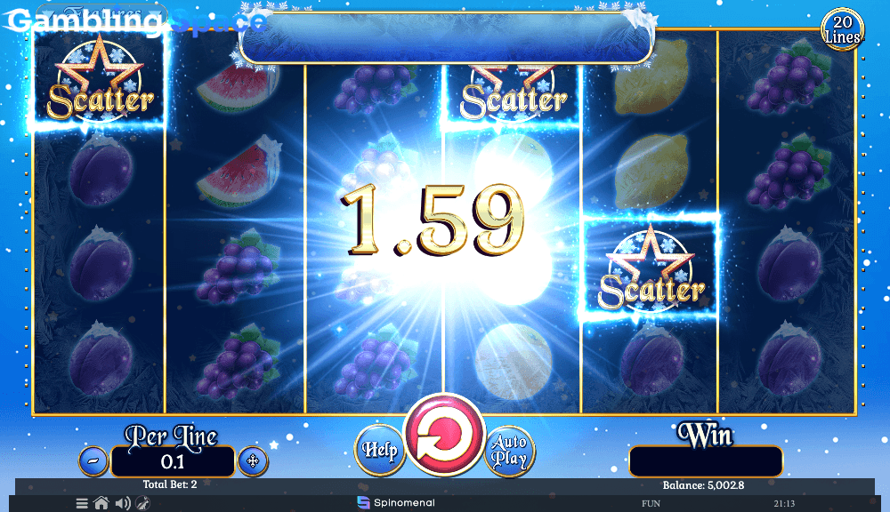 Fruits On Ice Collection 20 Lines – Screenshot 4