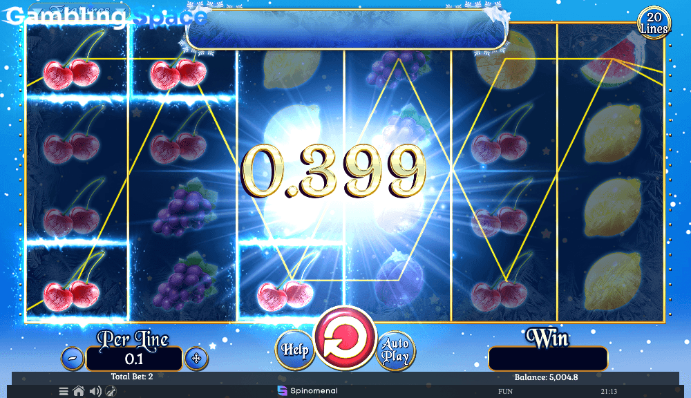 Fruits On Ice Collection 20 Lines – Screenshot 5