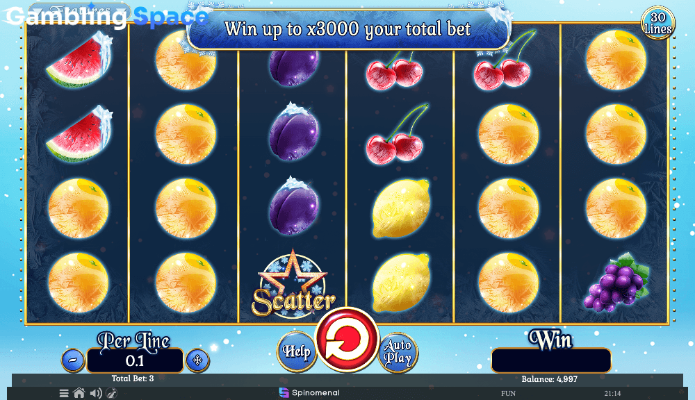 Fruits On Ice Collection 30 Lines – Screenshot 2