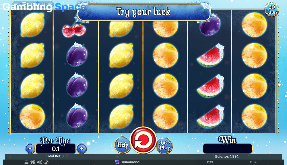Fruits On Ice Collection 30 Lines – Screenshot 3