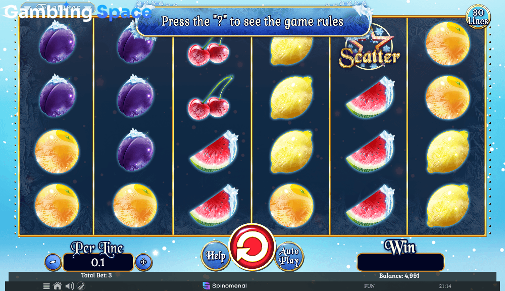 Fruits On Ice Collection 30 Lines – Screenshot 4