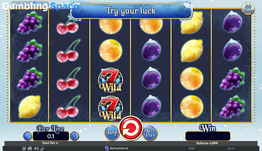 Fruits On Ice Collection 40 Lines – Screenshot 2