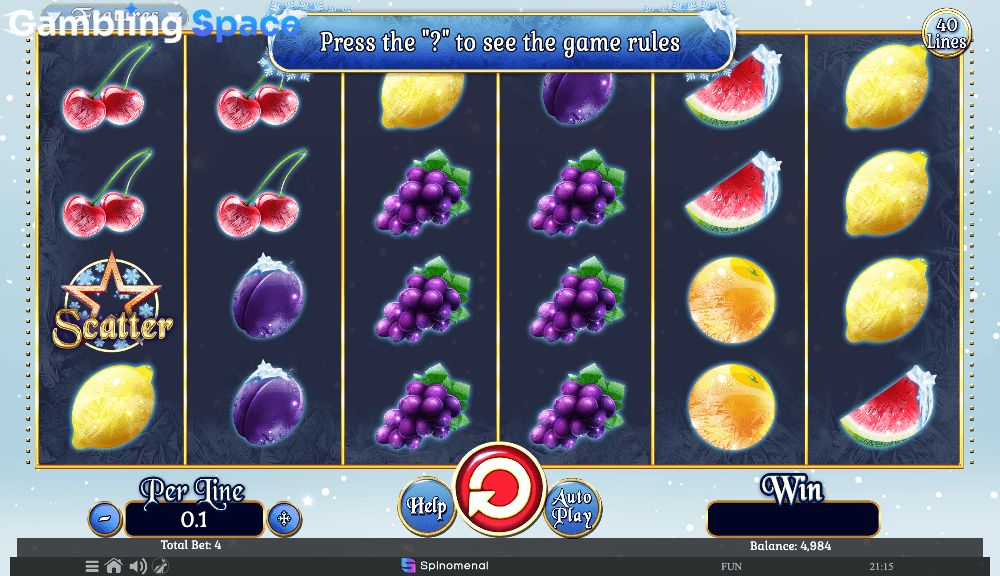 Fruits On Ice Collection 40 Lines – Screenshot 5