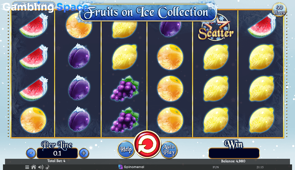 Fruits On Ice Collection 40 Lines – Screenshot 6