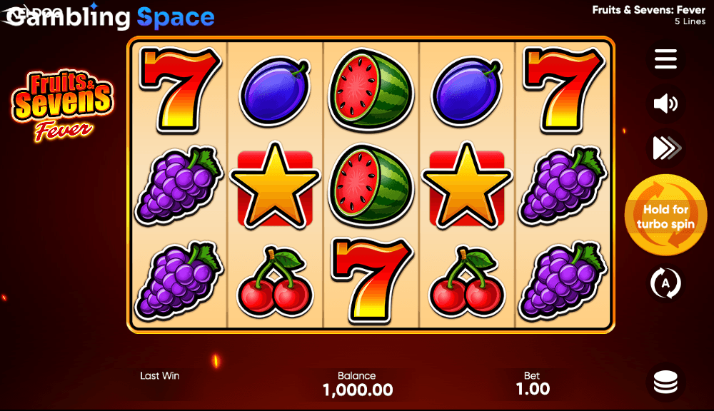 Fruits & Sevens Fever – Screenshot 3