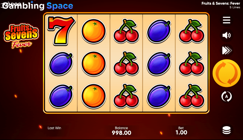 Fruits & Sevens Fever – Screenshot 5